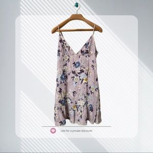Aritzia Sunday Best - Purple Floral Dress